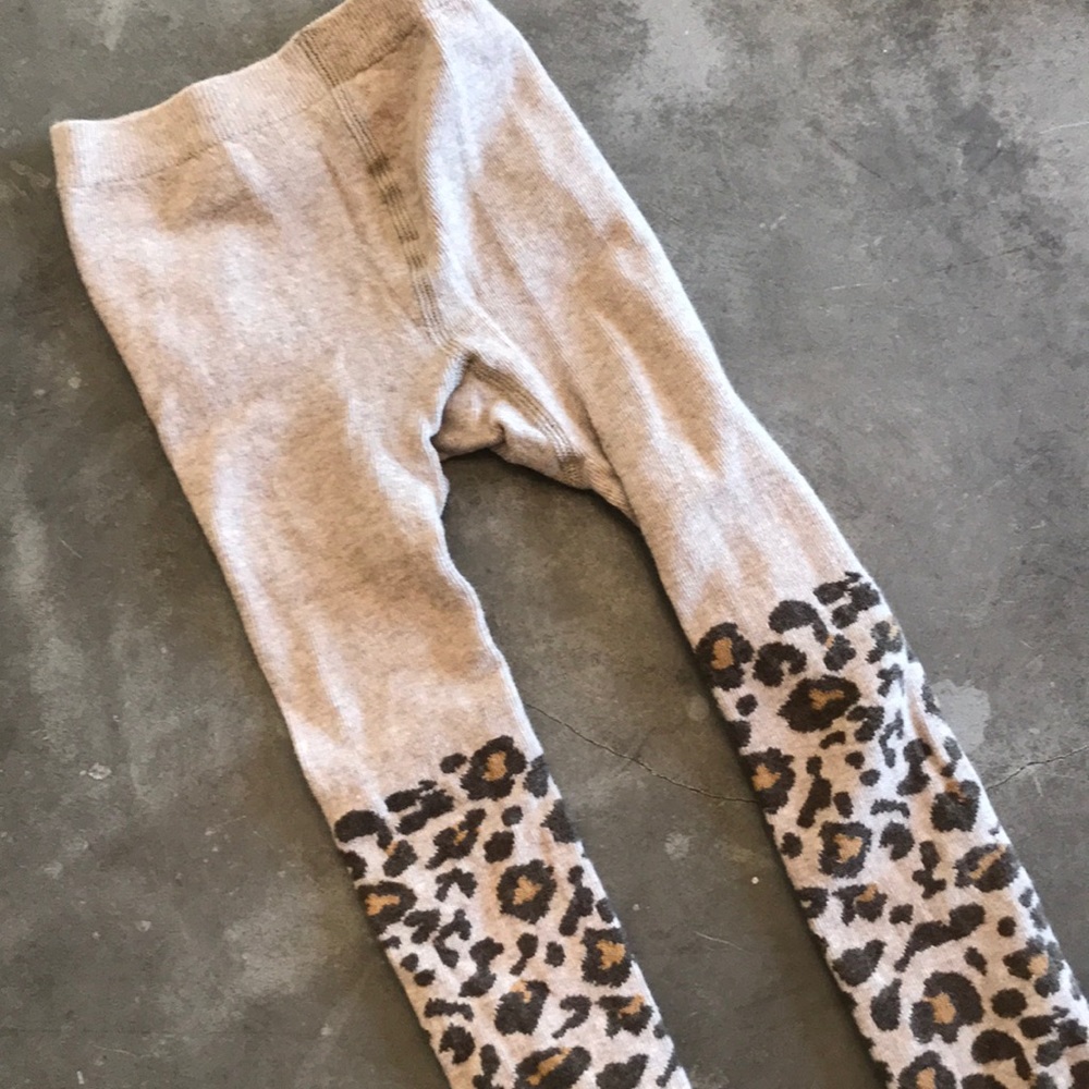 Hanna Andersson leopard leggings